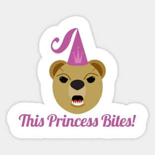 This Princess Bites Sticker